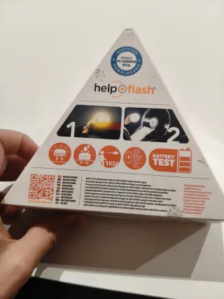 Baliza v16 help flash homologada pero NO CONECTADA