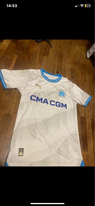 Camiseta Fútbol Marsella Puma CMA CGM  TALLA S