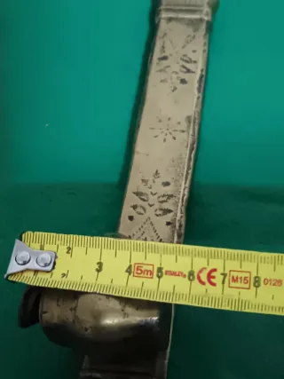 Antico calamaio da viaggio in ottone