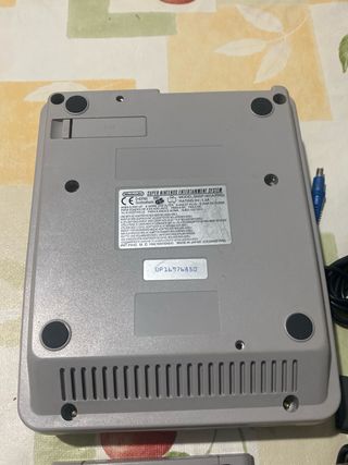 Lote Super Nintendo con juegos y mandos