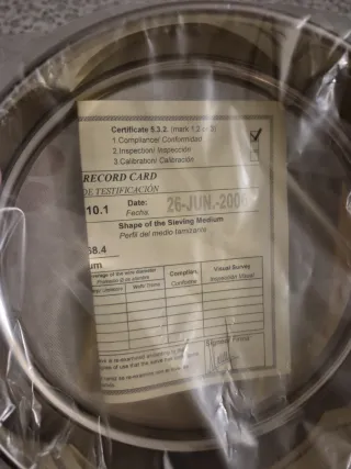Tamiz de ensayo CISA 200 NM