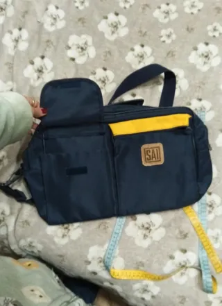 Borsone SAI blu e giallo