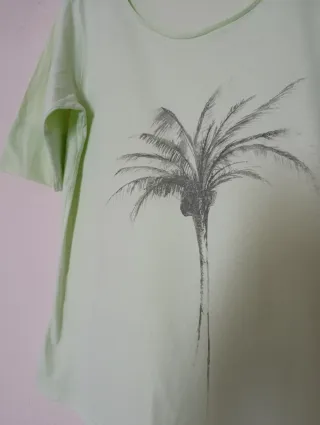 Camiseta palmera Talla L
