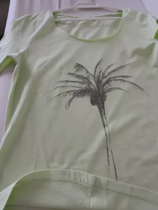 Camiseta palmera Talla L