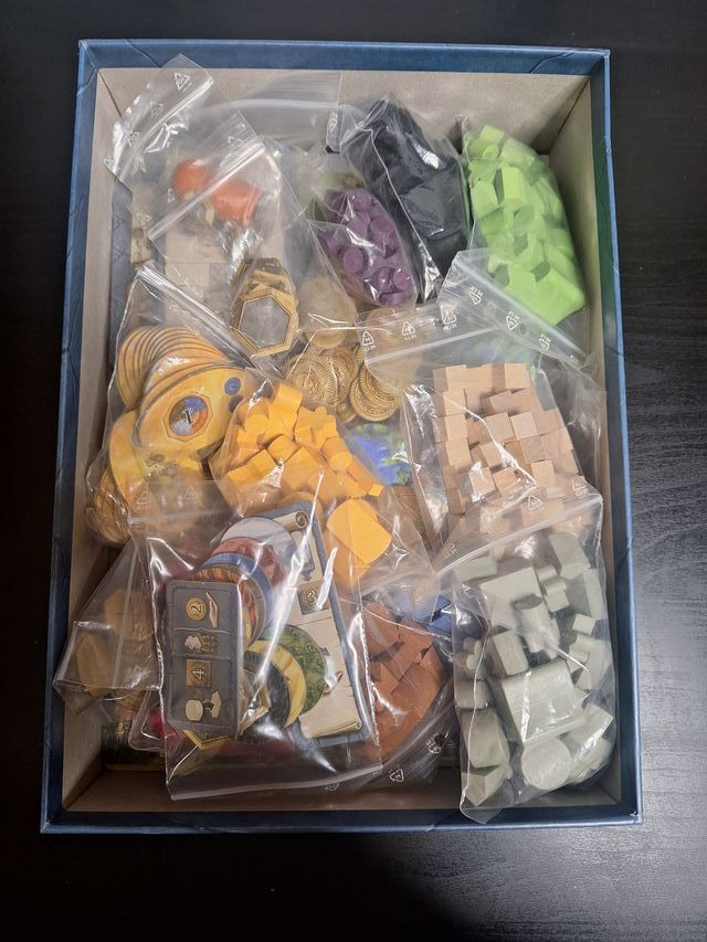 Terra Mystica+Comerciantes de los Mares+Miniexp.