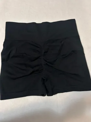 Mallas cortas mujer negro talla M