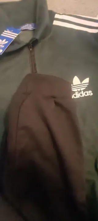 Conjunto Adidas Chándal Verde y Negro Hombre