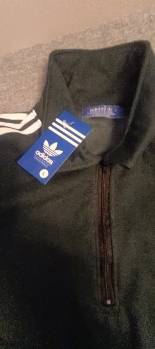 Conjunto Adidas Chándal Verde y Negro Hombre