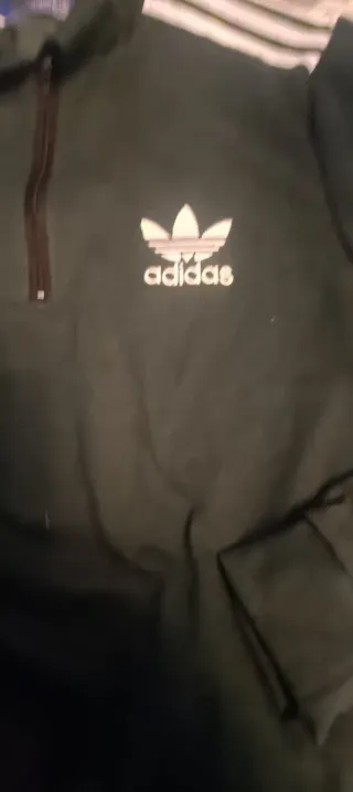 Conjunto Adidas Chándal Verde y Negro Hombre