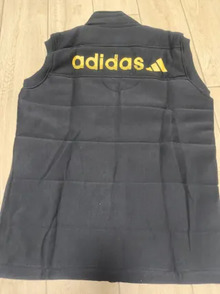 Chaleco Adidas Invierno Talla M Negro/Amarillo