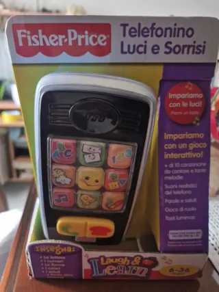 Fisher Price Telefonino Luci e Sorrisi