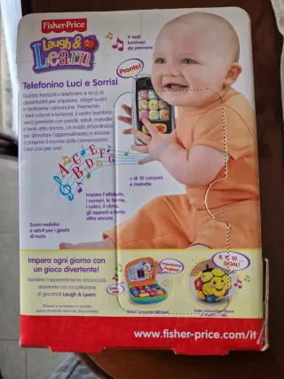 Fisher Price Telefonino Luci e Sorrisi