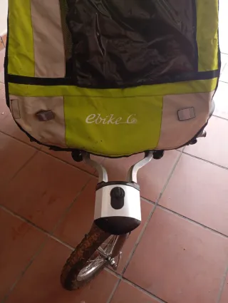 Carro remolque para bicicleta de niño