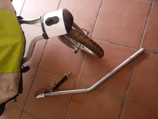 Carro remolque para bicicleta de niño