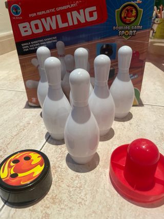 Juego de bolos para niños +3 años