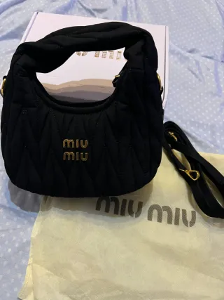 Borsa piccola Miu Miu nera
