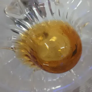 Lampada sospensione vetro opalino stile Mazzega