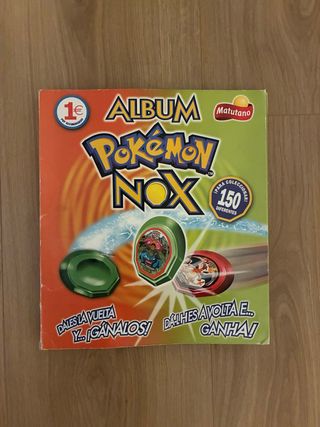 Álbum con Tazos Nox Pokémon