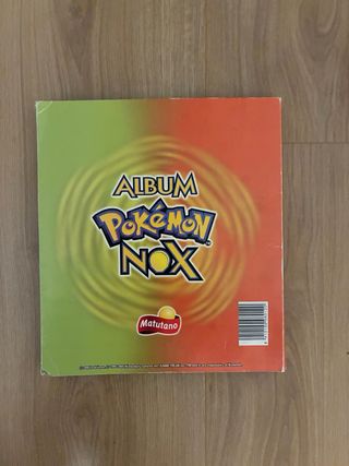 Álbum con Tazos Nox Pokémon