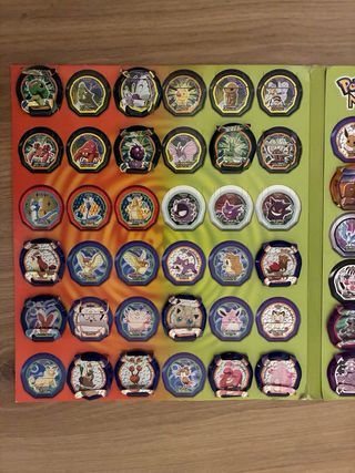 Álbum con Tazos Nox Pokémon