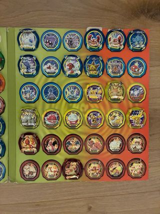 Álbum con Tazos Nox Pokémon