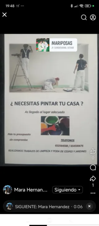 Servicios de pintura y limpieza