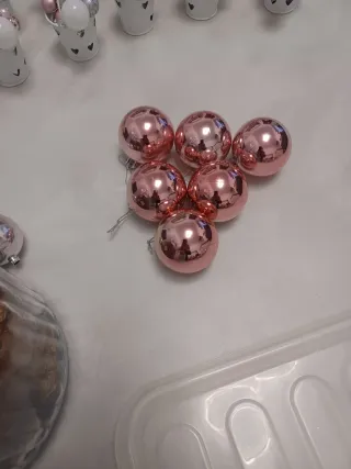 Addobbi Natale Rosa e Argento