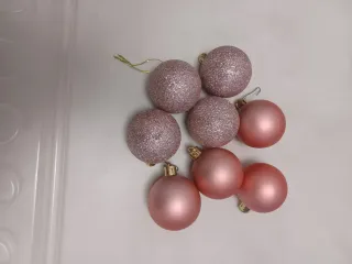 Addobbi Natale Rosa e Argento