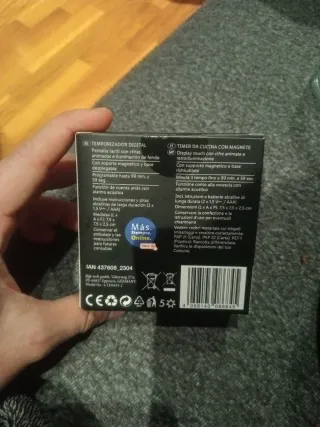 Timer da Cucina Digitale AURIOL Magnetico