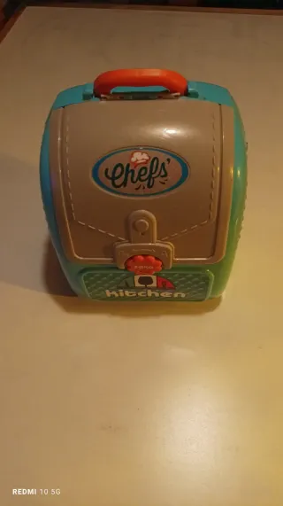 Mochila em plástico Cozinha Chefs Kitchen