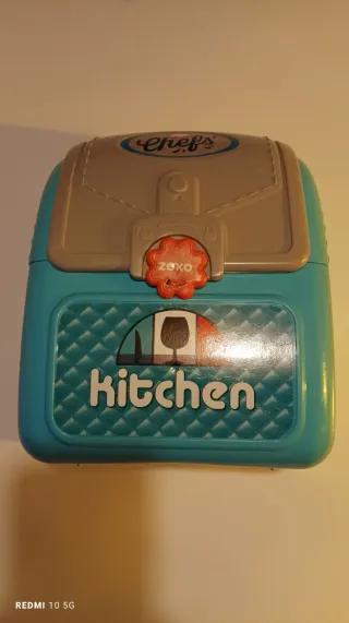 Mochila em plástico Cozinha Chefs Kitchen