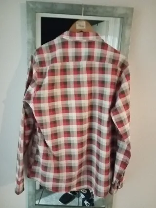 Camisa de cuadros hombre Talla L