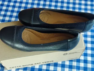 Manoletinas Clarks Negras Talla 39