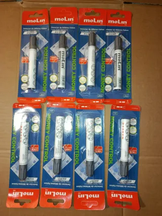 Rotulador Detector Dinero Falso Molin