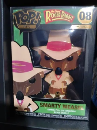 Funko Pop! Pin Smarty Weasel Roger Rabbit 08