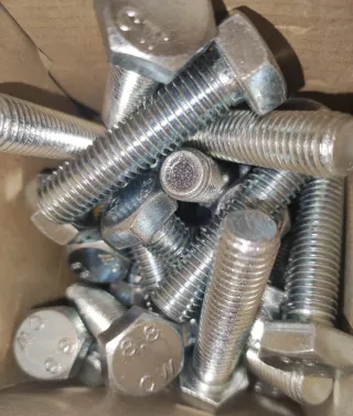 Tornillos 12x50 zinc hexagonal