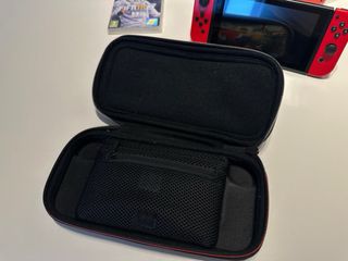 Nintendo Switch V1 Roja + 128GB microSD + FIFA18