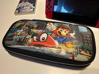 Nintendo Switch V1 Roja + 128GB microSD + FIFA18