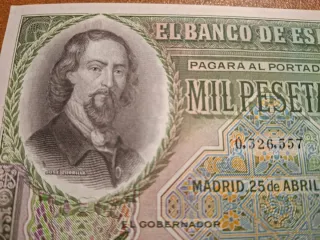 Billete 1000 pesetas 1931