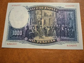 Billete 1000 pesetas 1931