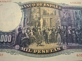 Billete 1000 pesetas 1931