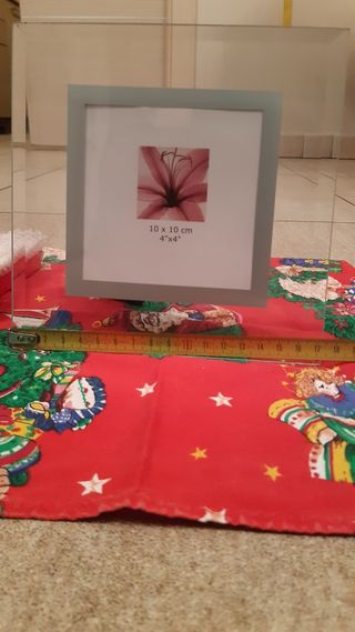 Cornice Portafoto in vetro trasparente