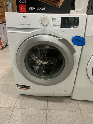 LAVADORA AEG 8kg 1200rpm