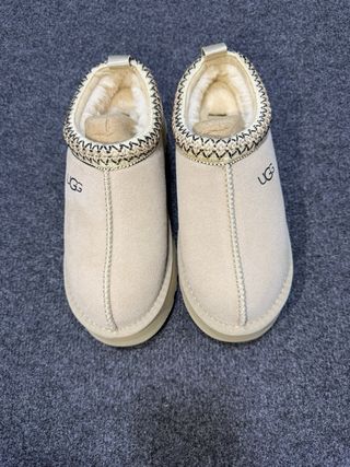 UGG Beige Pantuflas Lana