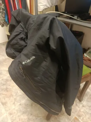 Chaqueta Columbia Talla S Negra