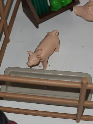 Lote 49. Playmobil Ganadero