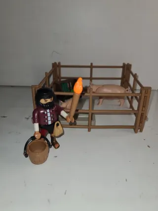 Lote 49. Playmobil Ganadero