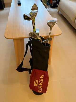 Bolsa y palos de golf infantil U.S. Kids