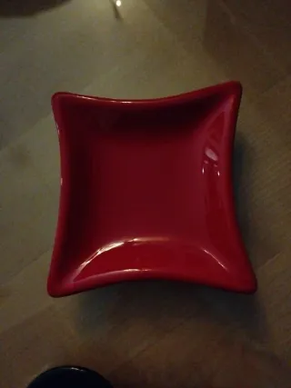 3 posacenere ceramica semi-nuovi