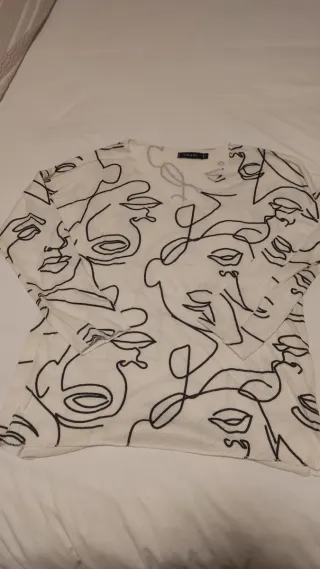 Camiseta TODAY M Estampado Abstracto